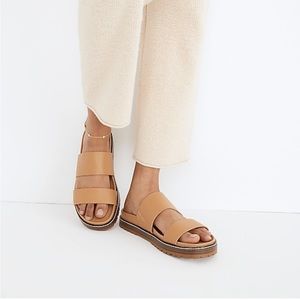The Charley Double-Strap Slide Sandal